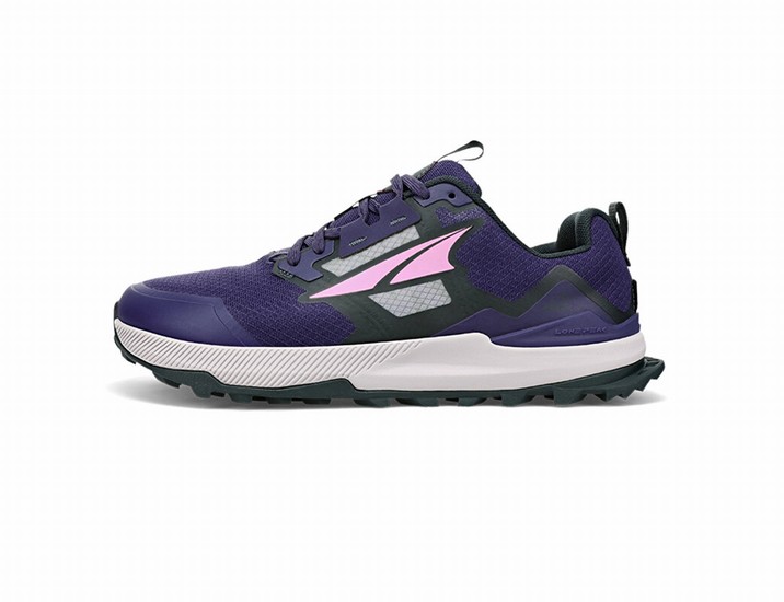 Dark Purple Altra Lone Peak 7 Women's Trail Running Shoes | 6109-BKJZF