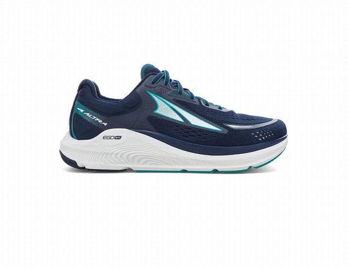 Navy / White Altra Paradigm 6 Women's Road Running Shoes | 8102-BPVZO