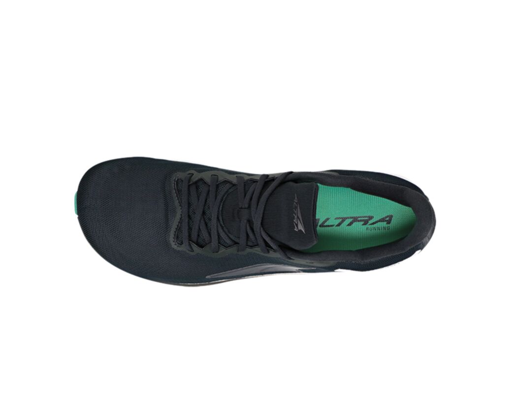 Black / Green / White Altra Rivera 3 Men's Road Running Shoes | 6018-XWEPB