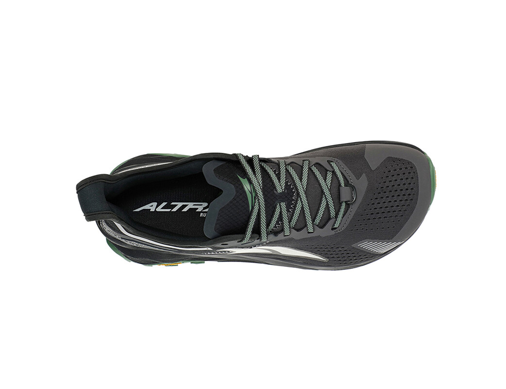 Black / Grey Altra Olympus 5 Men's Trail Running Shoes | 3471-HVBDA