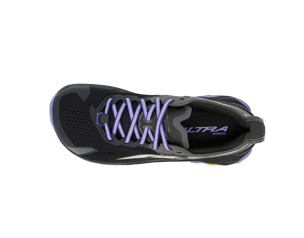 Black / Grey / Purple Altra Olympus 5 Women's Trail Running Shoes | 2803-JFYDR