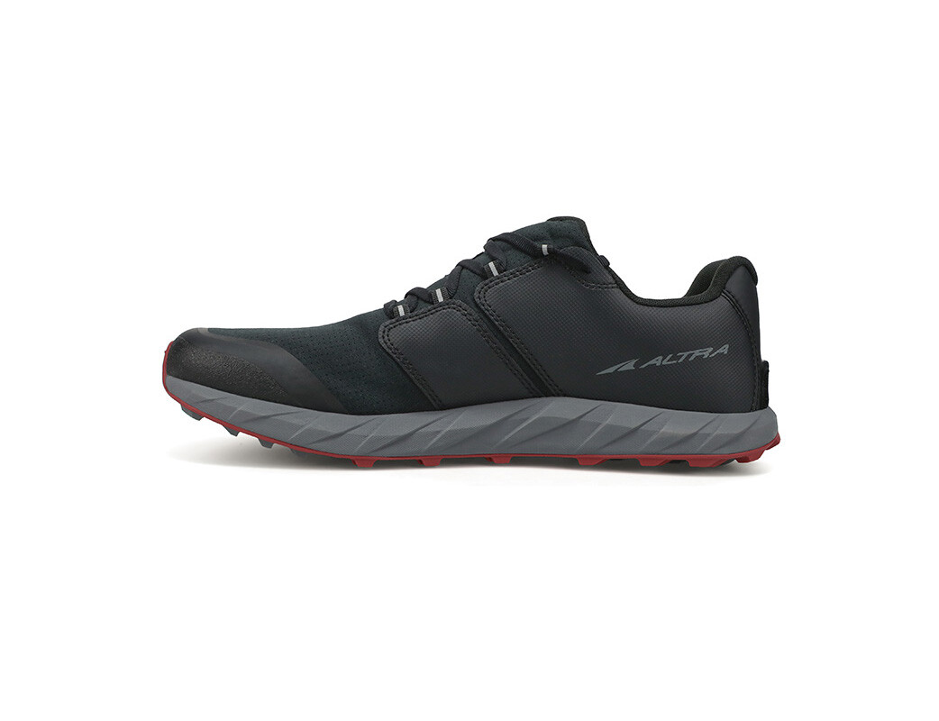 Black / Red Altra Superior 5 Men's Trail Running Shoes | 4085-ACGXK