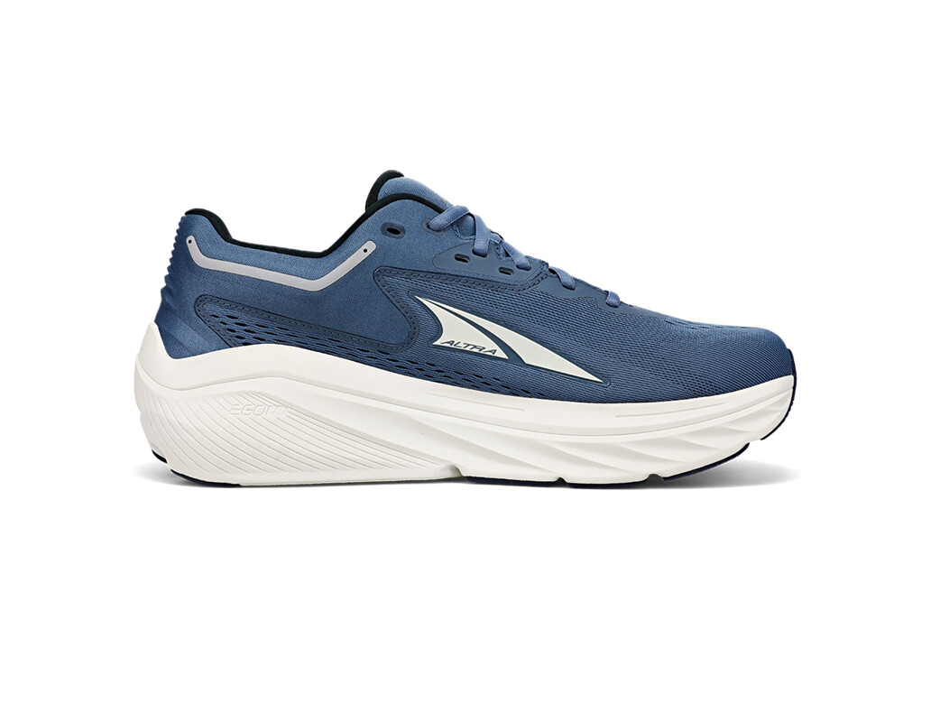 Blue / Black / White Altra Via Olympus Men's Road Running Shoes | 6925-RJXDZ