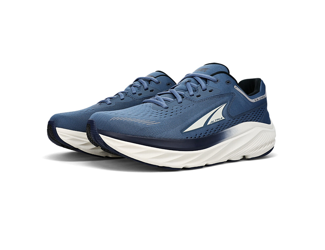 Blue / Black / White Altra Via Olympus Men's Road Running Shoes | 6925-RJXDZ