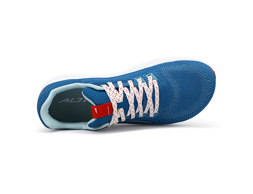 Blue / Red Altra Escalante 3 Men's Road Running Shoes | 6927-JFELQ