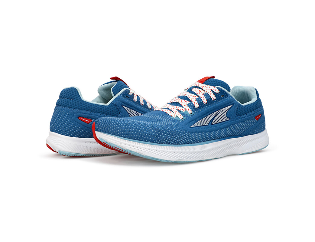 Blue / Red Altra Escalante 3 Men's Road Running Shoes | 6927-JFELQ