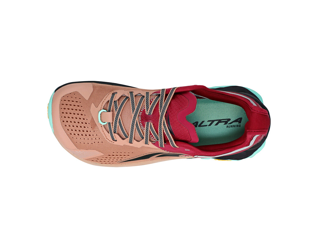 Brown / Red / Black Altra Olympus 5 Women's Trail Running Shoes | 0657-FCNVY