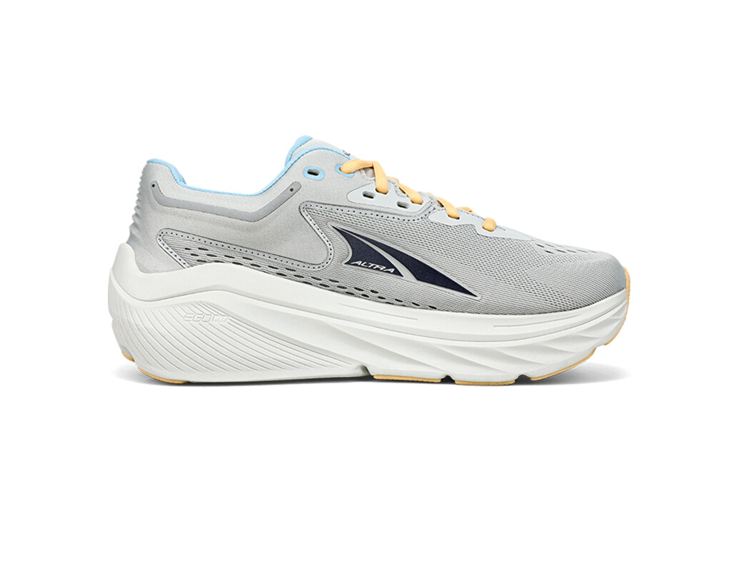 Grey / Blue Altra Via Olympus Women's Road Running Shoes | 7321-KVWIO