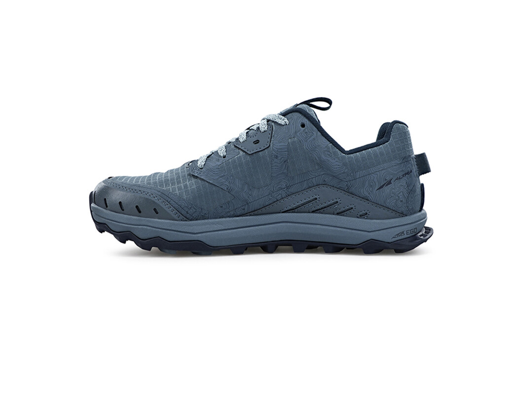 Grey / Light Blue Altra Lone Peak 6 Women's Trail Running Shoes | 4729-LBUJQ