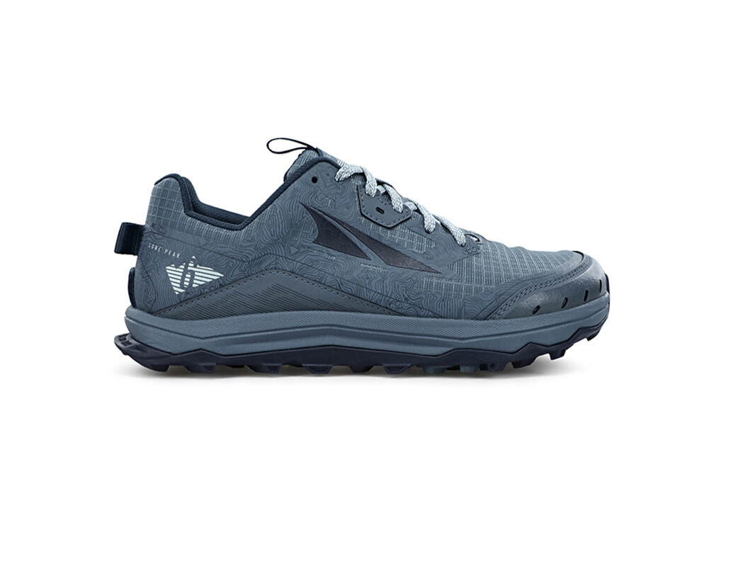 Grey / Light Blue Altra Lone Peak 6 Women\'s Trail Running Shoes | 4729-LBUJQ