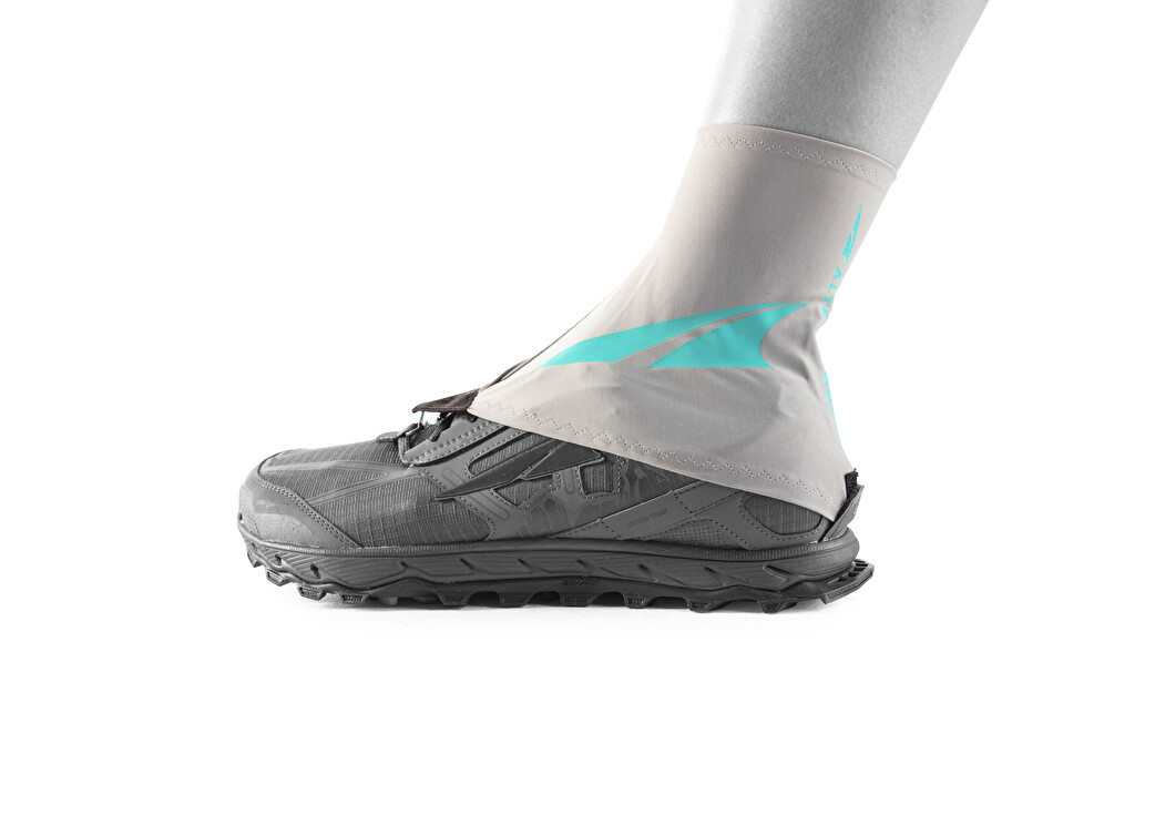 Grey / Turquoise Altra Trail Gaiter Men\'s Walking Shoes | 6932-XDWOK