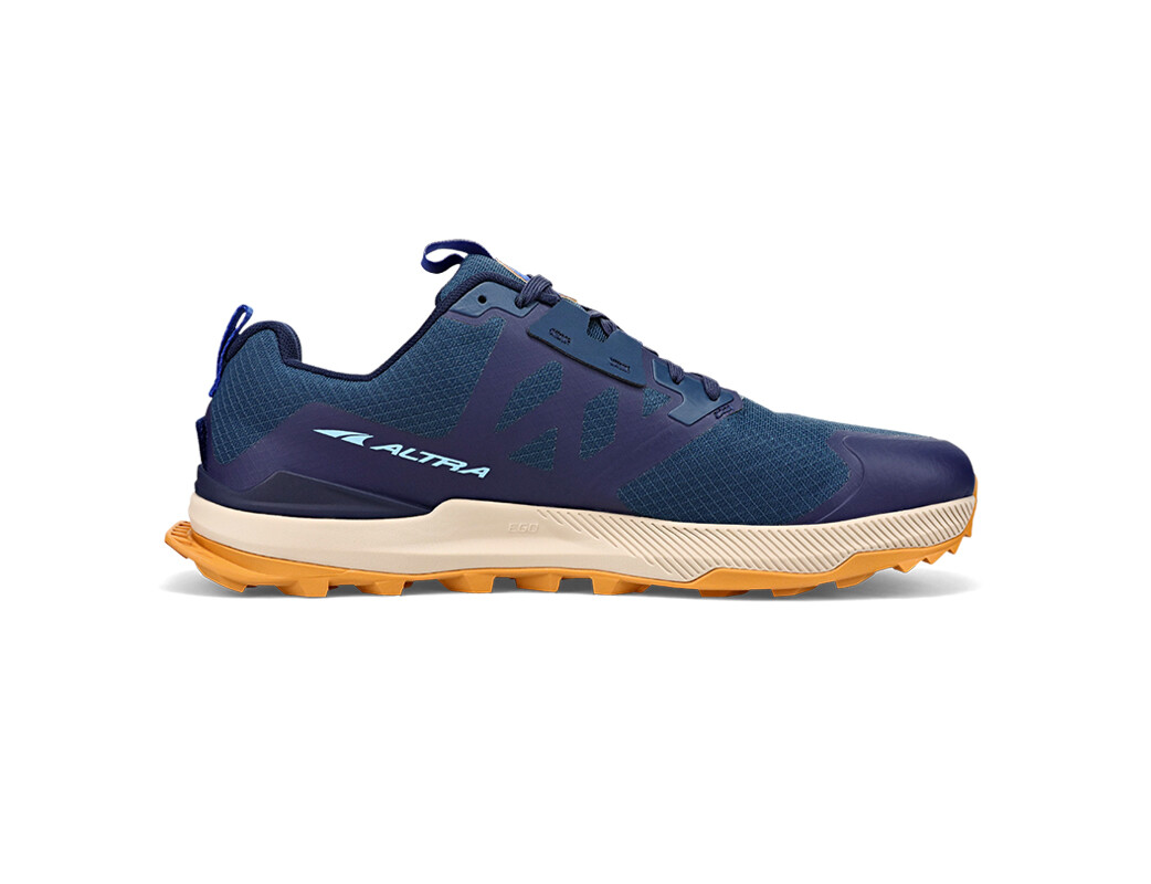 Navy Altra Lone Peak 7 Men's Trail Running Shoes | 6179-KNGWB