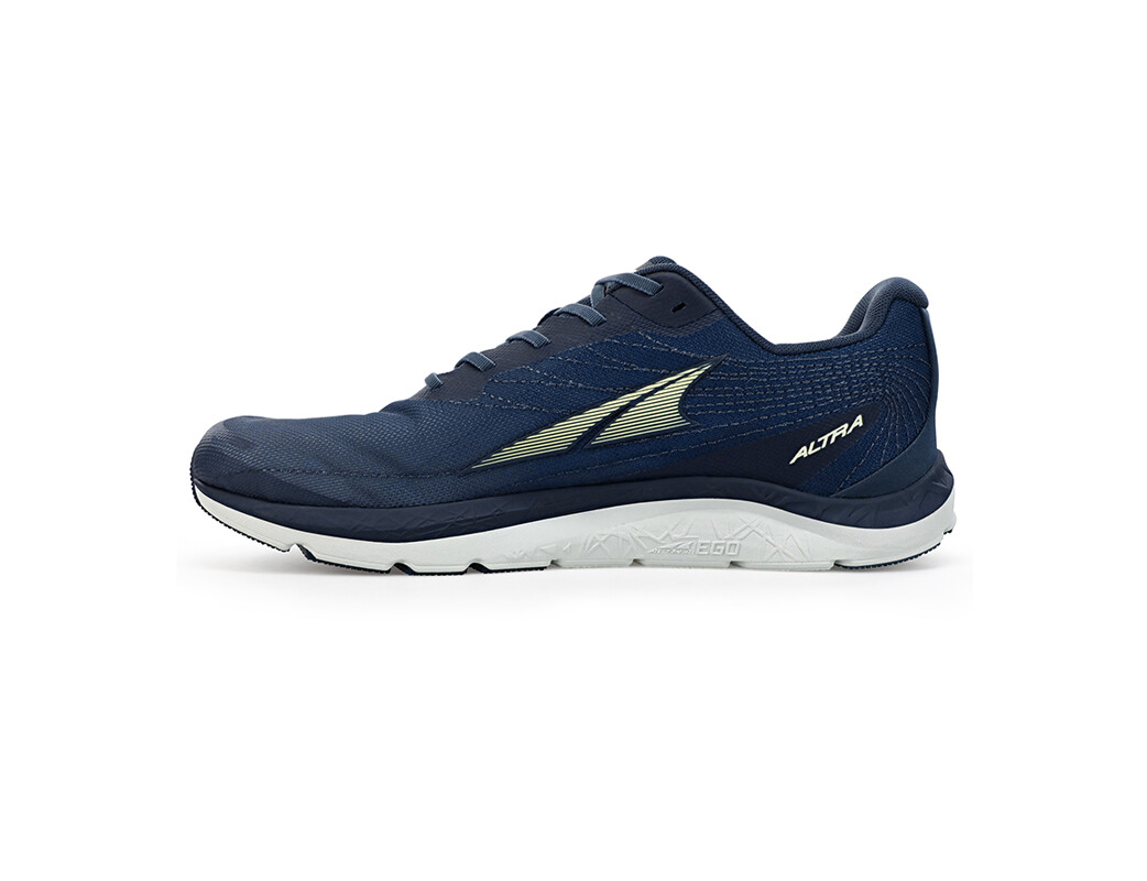 Navy / White Altra Rivera 2 Men's Road Running Shoes | 2743-YRWNF