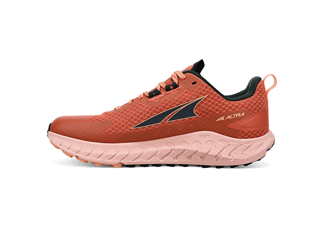 Orange Altra Outroad Women's Trail Running Shoes | 2938-JDXBU