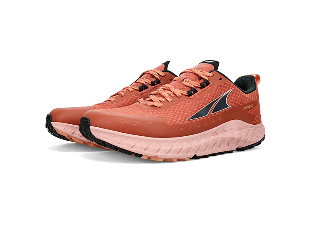 Orange Altra Outroad Women's Trail Running Shoes | 2938-JDXBU