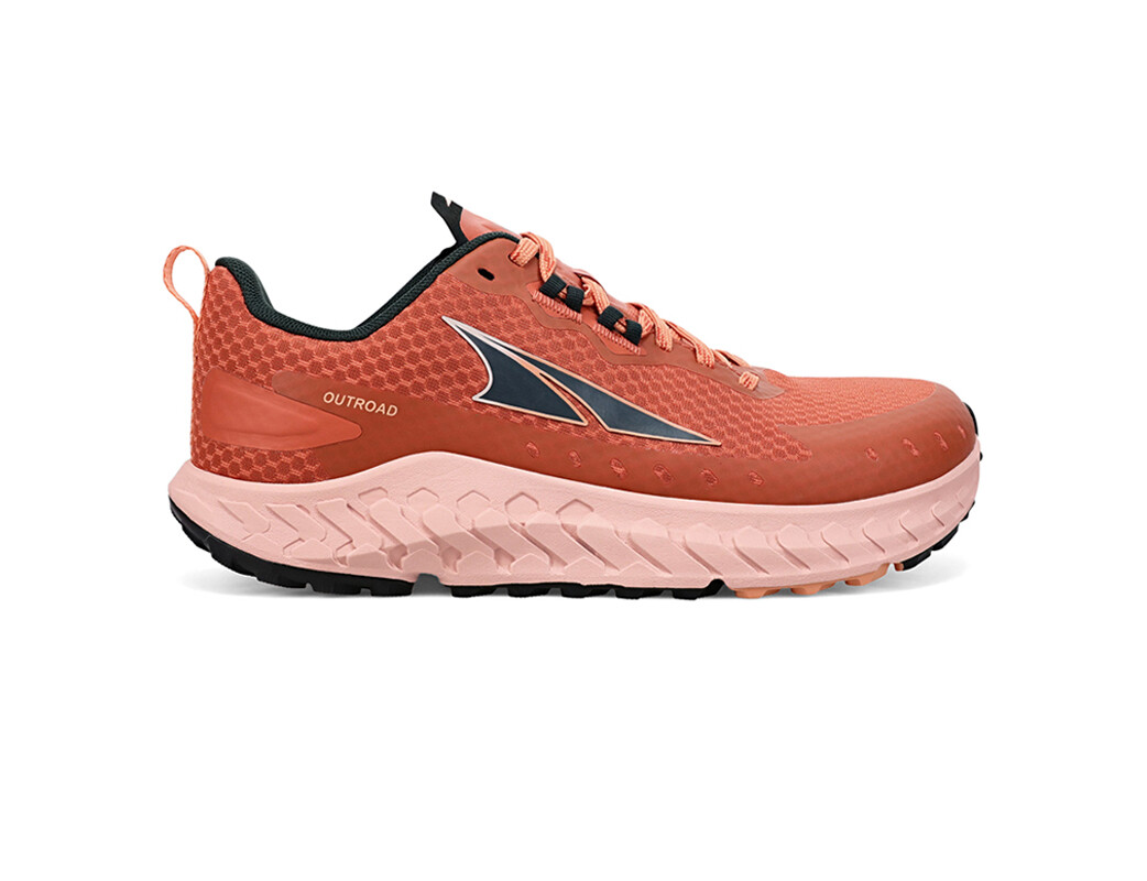 Orange Altra Outroad Women\'s Trail Running Shoes | 2938-JDXBU