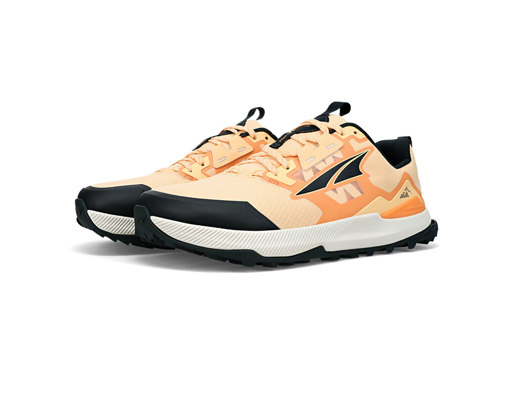 Orange / Black Altra Lone Peak 7 Women's Trail Running Shoes | 7469-ASPOG