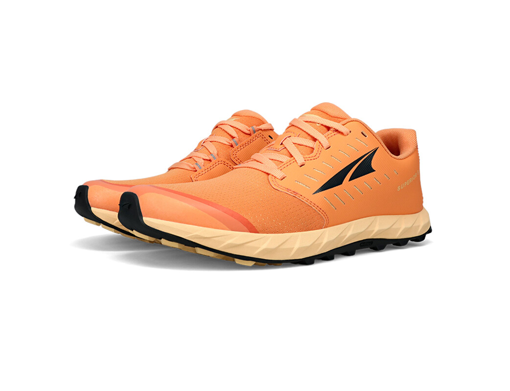 Orange / Black Altra Superior 5 Women's Trail Running Shoes | 3267-SEBKR