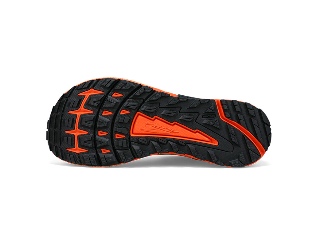 Orange / Black Altra Timp 4 Men's Trail Running Shoes | 3478-UBLNR