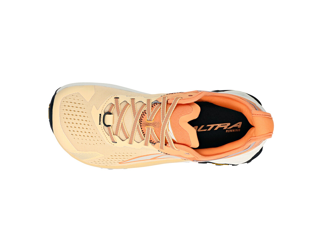 Orange / White Altra Olympus 5 Women's Trail Running Shoes | 7108-MTKDJ