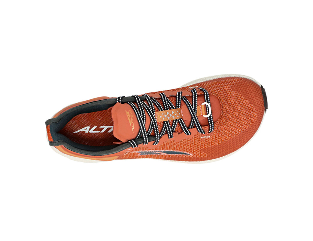 Orange / White Altra Timp 4 Women's Trail Running Shoes | 8521-RWOZM