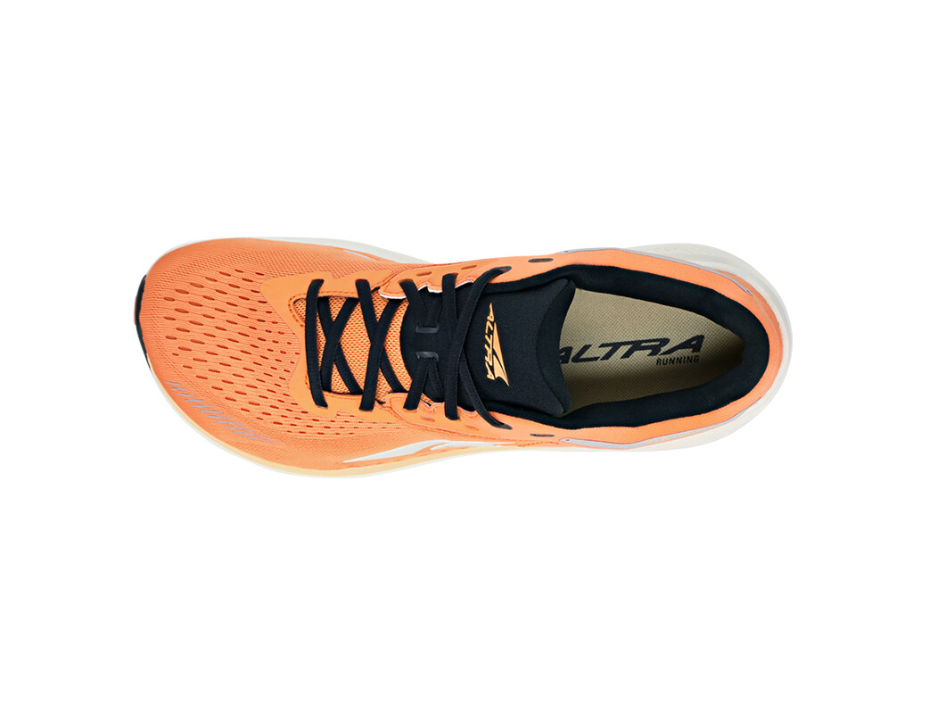 Orange / White / Black Altra Via Olympus Men's Road Running Shoes | 1349-IUXHJ