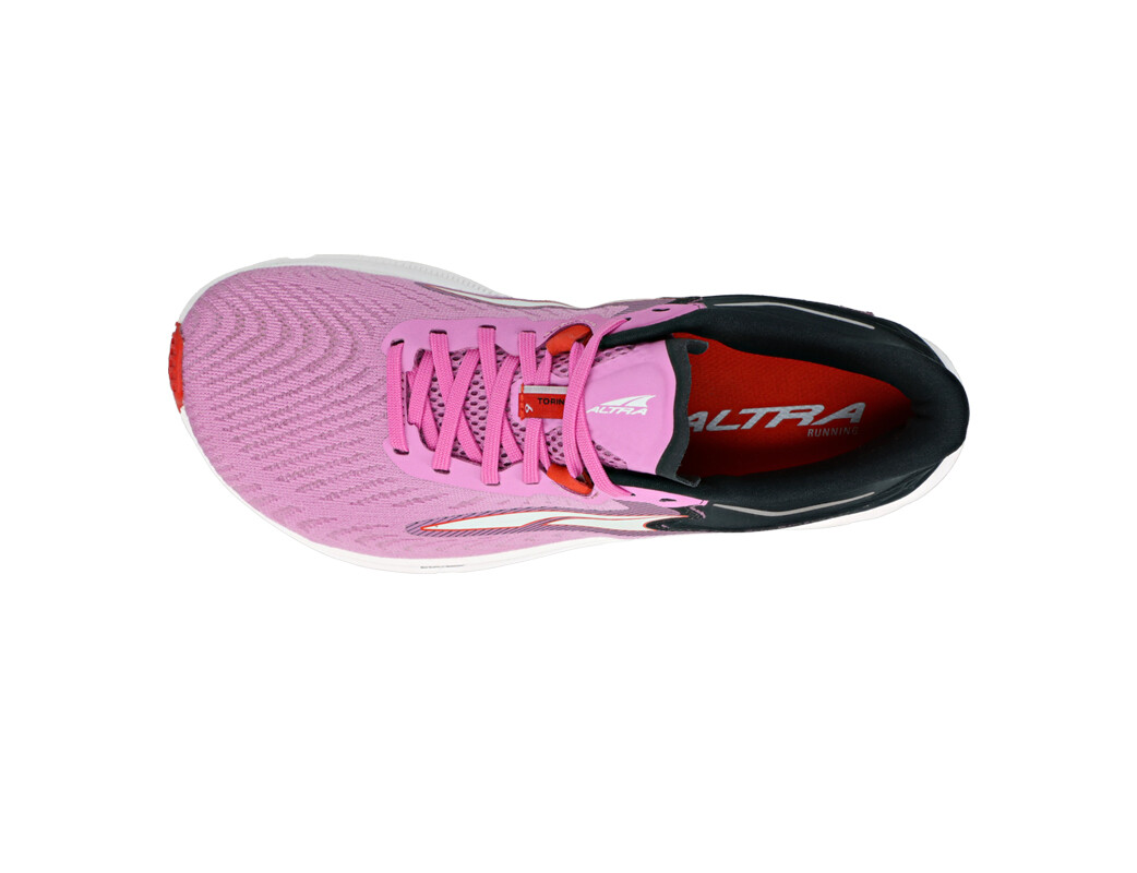 Pink / Black / Red Altra Torin 6 Women's Road Running Shoes | 2470-DXSGE