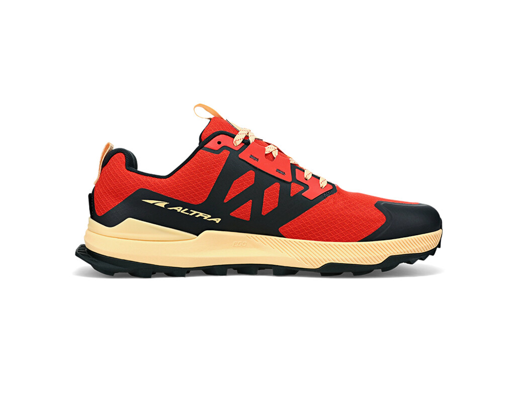 Red / Black Altra Lone Peak 7 Men's Trail Running Shoes | 1492-EPGAO