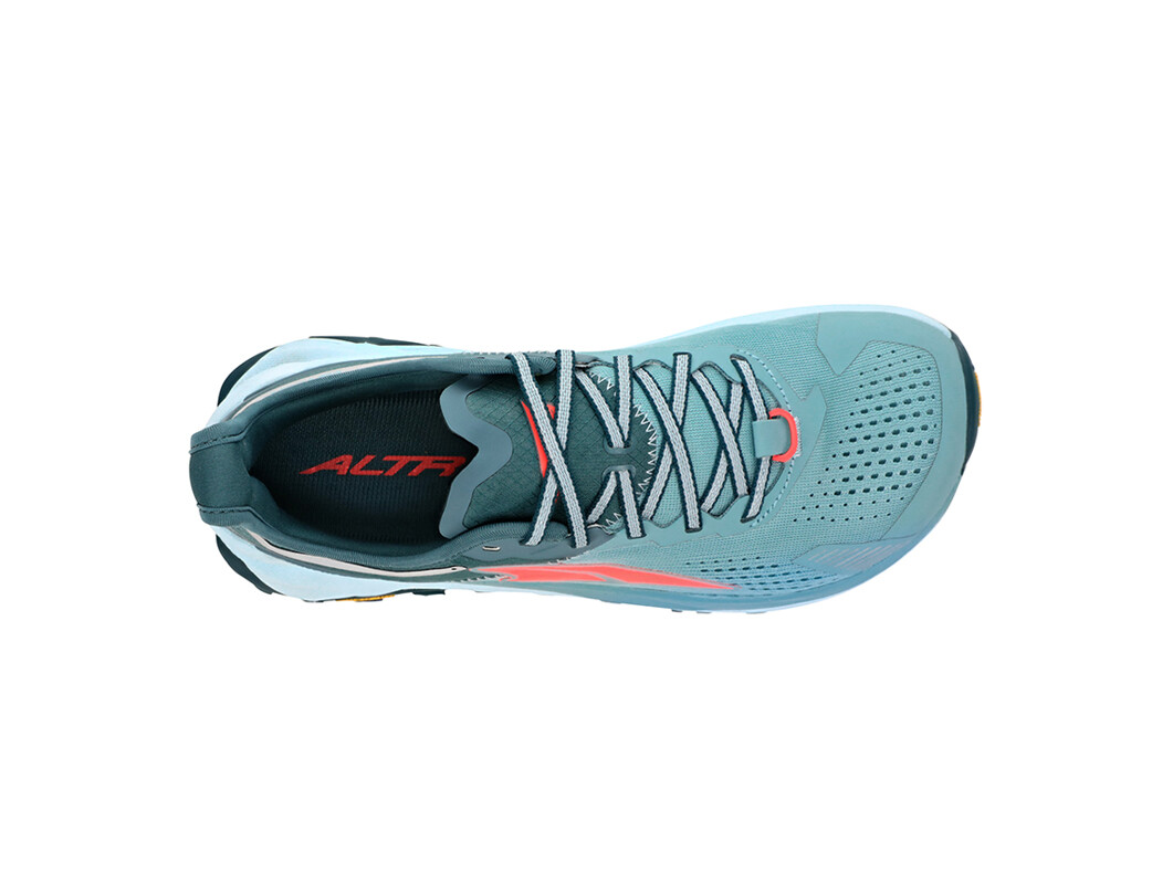 Turquoise / Orange Altra Olympus 5 Women's Trail Running Shoes | 0728-NEZLJ