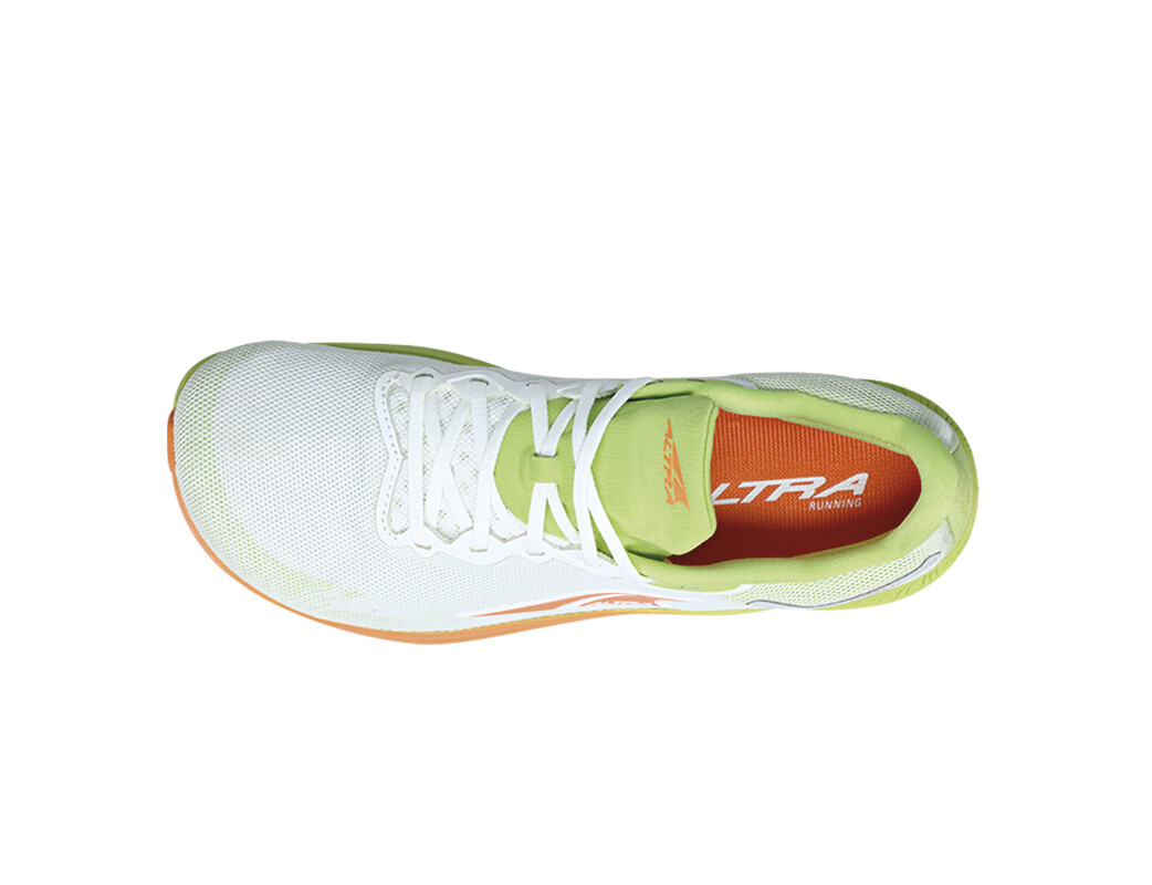 White / Green / Orange Altra Rivera 3 Women's Road Running Shoes | 7823-ROQBZ