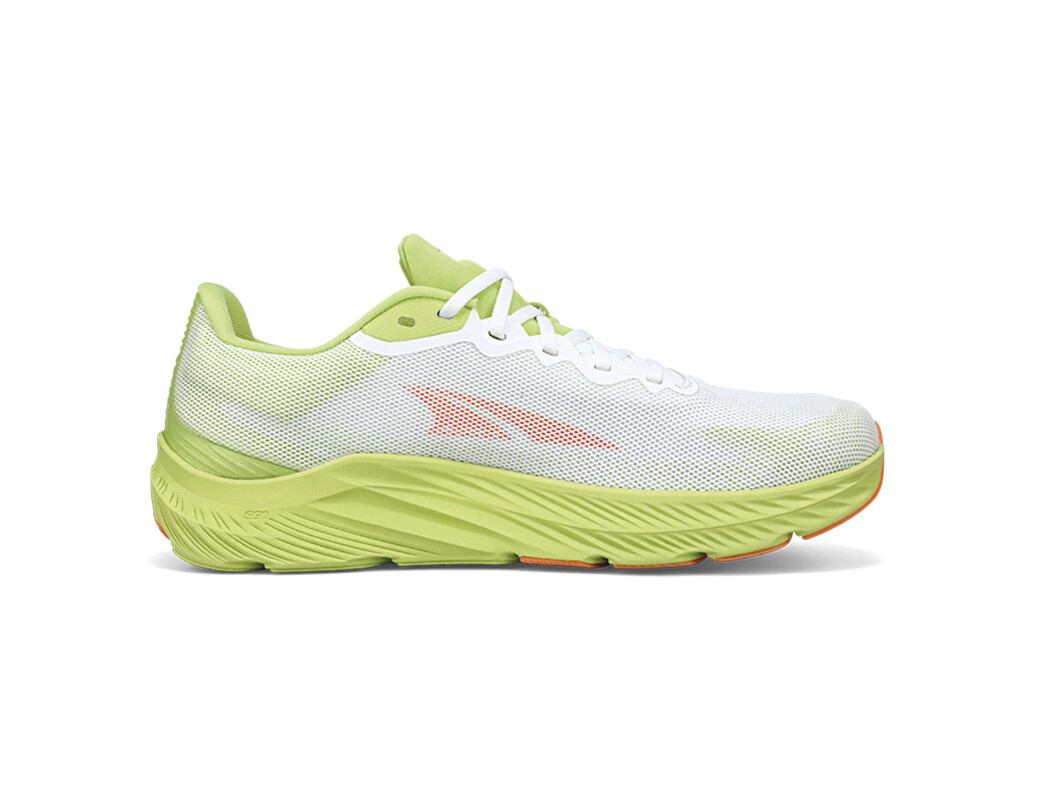 White / Green / Orange Altra Rivera 3 Women's Road Running Shoes | 7823-ROQBZ