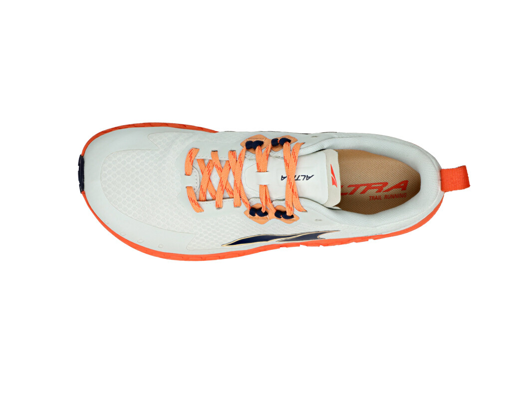 White / Orange / Black Altra Outroad Men's Trail Running Shoes | 2860-OVIWA