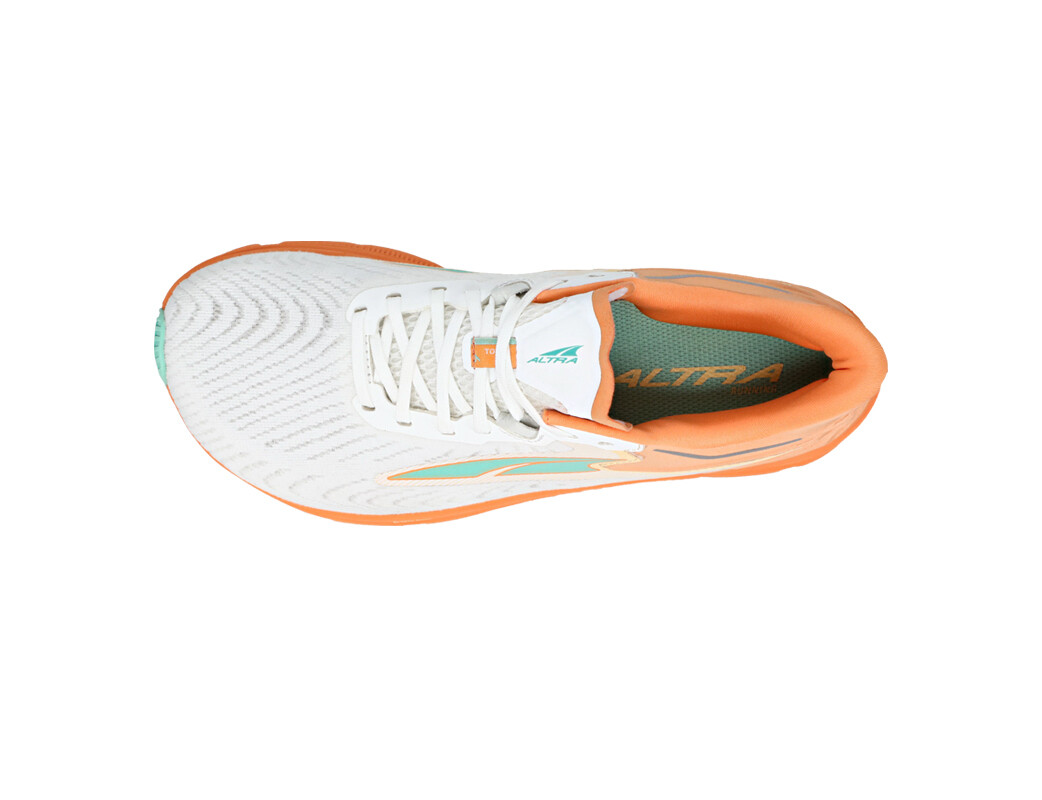 White / Orange / Green Altra Torin 6 Women's Road Running Shoes | 6234-XOWEV