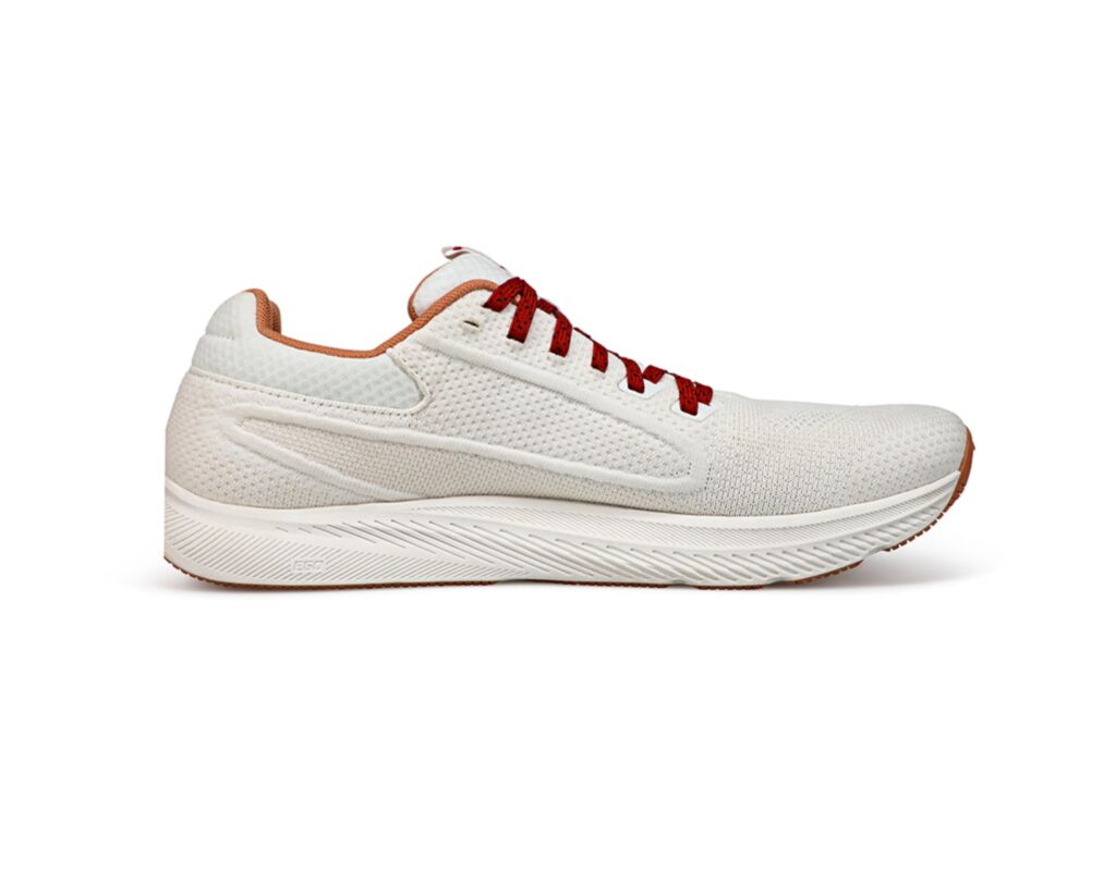 White / Red Altra Escalante 3 Men's Road Running Shoes | 8507-QNECR