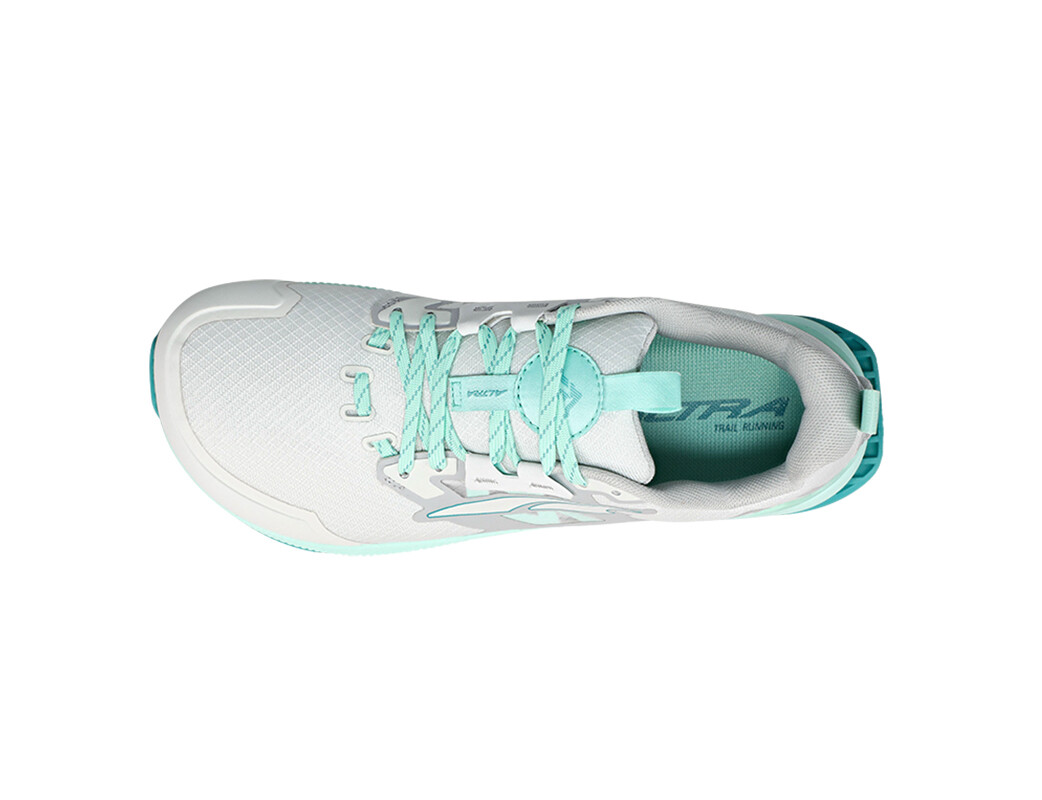 White / Turquoise Altra Lone Peak 7 Women's Trail Running Shoes | 8374-ZGBEQ