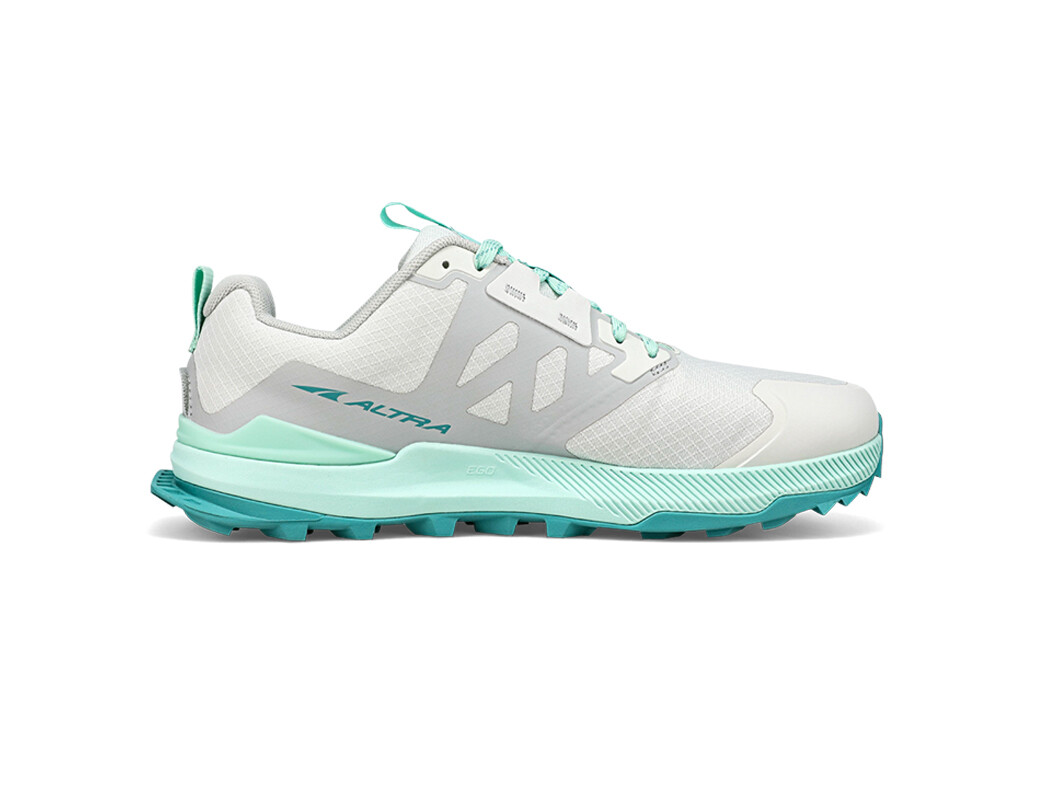 White / Turquoise Altra Lone Peak 7 Women's Trail Running Shoes | 8374-ZGBEQ