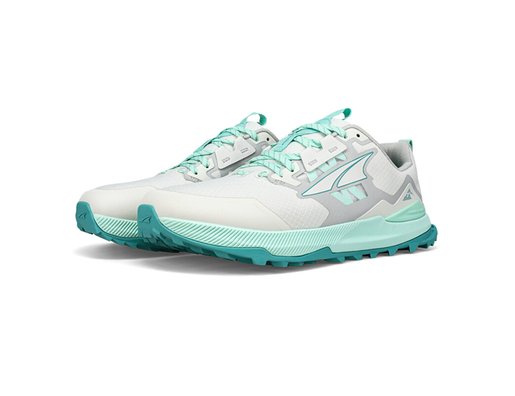 White / Turquoise Altra Lone Peak 7 Women's Trail Running Shoes | 8374-ZGBEQ