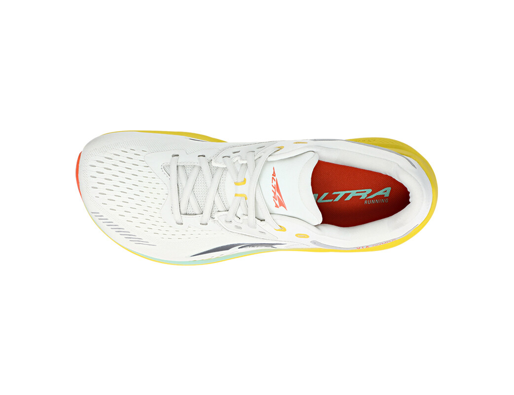 White / Yellow / Blue / Orange Altra Via Olympus Men's Road Running Shoes | 4193-AJIGP