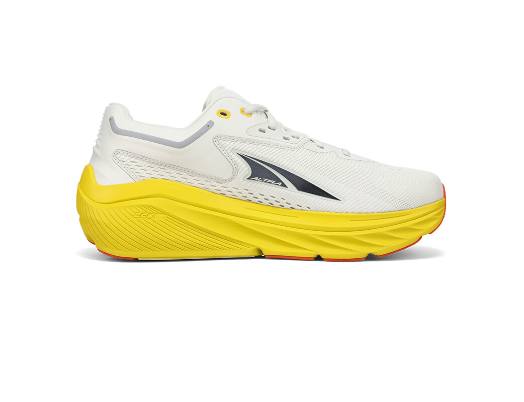 White / Yellow / Blue / Orange Altra Via Olympus Men's Road Running Shoes | 4193-AJIGP