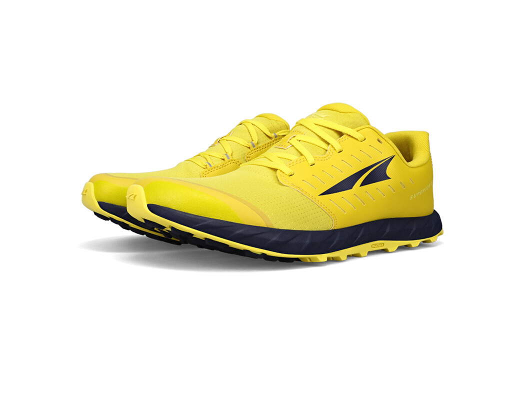 Yellow / Black Altra Superior 5 Men's Trail Running Shoes | 1267-QTIMU